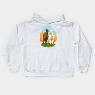 Alpaca's Love Kids Hoodie